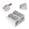 Kitcheniva Stationary Pencil Sharpener Double Hole Metal Bevelled